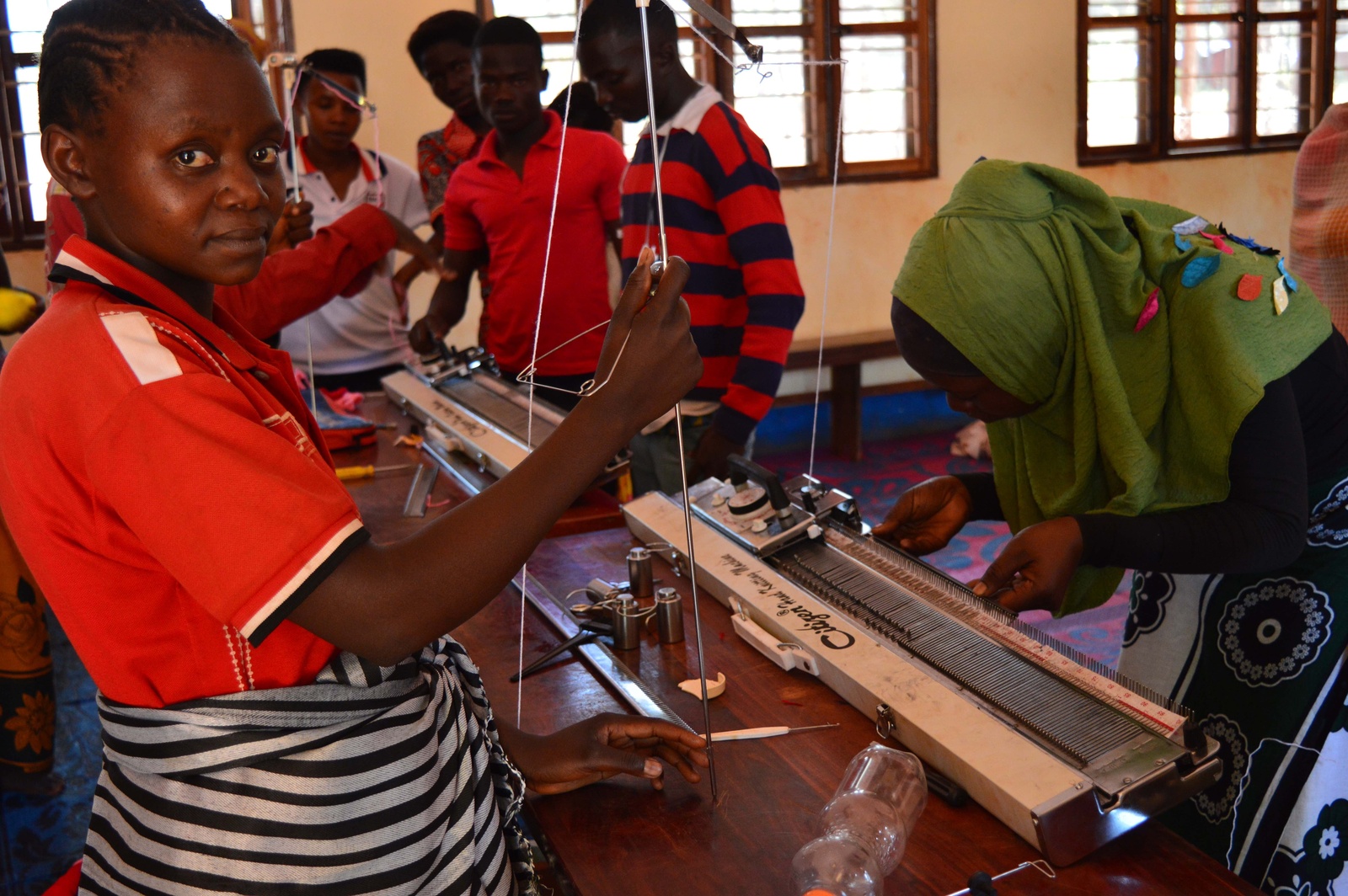 Tanzania. A tailoring class gives refugees opportunities