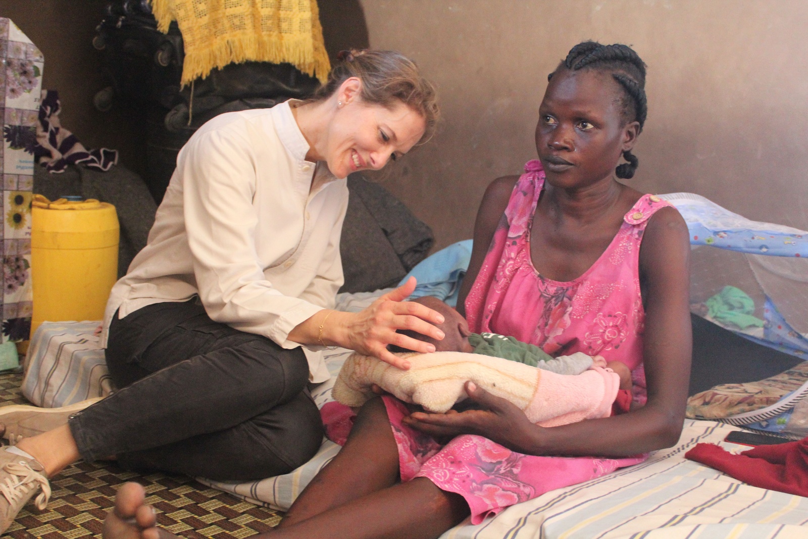 Princess Sarah in Kakuma refugee camp