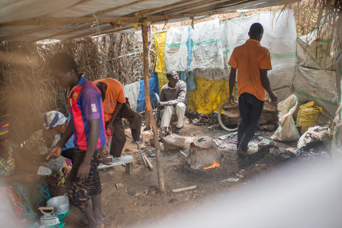 Democratic Republic of the Congo. Burundian refugees adapt to life in Lusenda