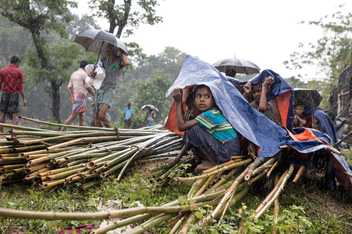 Bangladesh. Monsoon rains deepen hardship for Rohingya