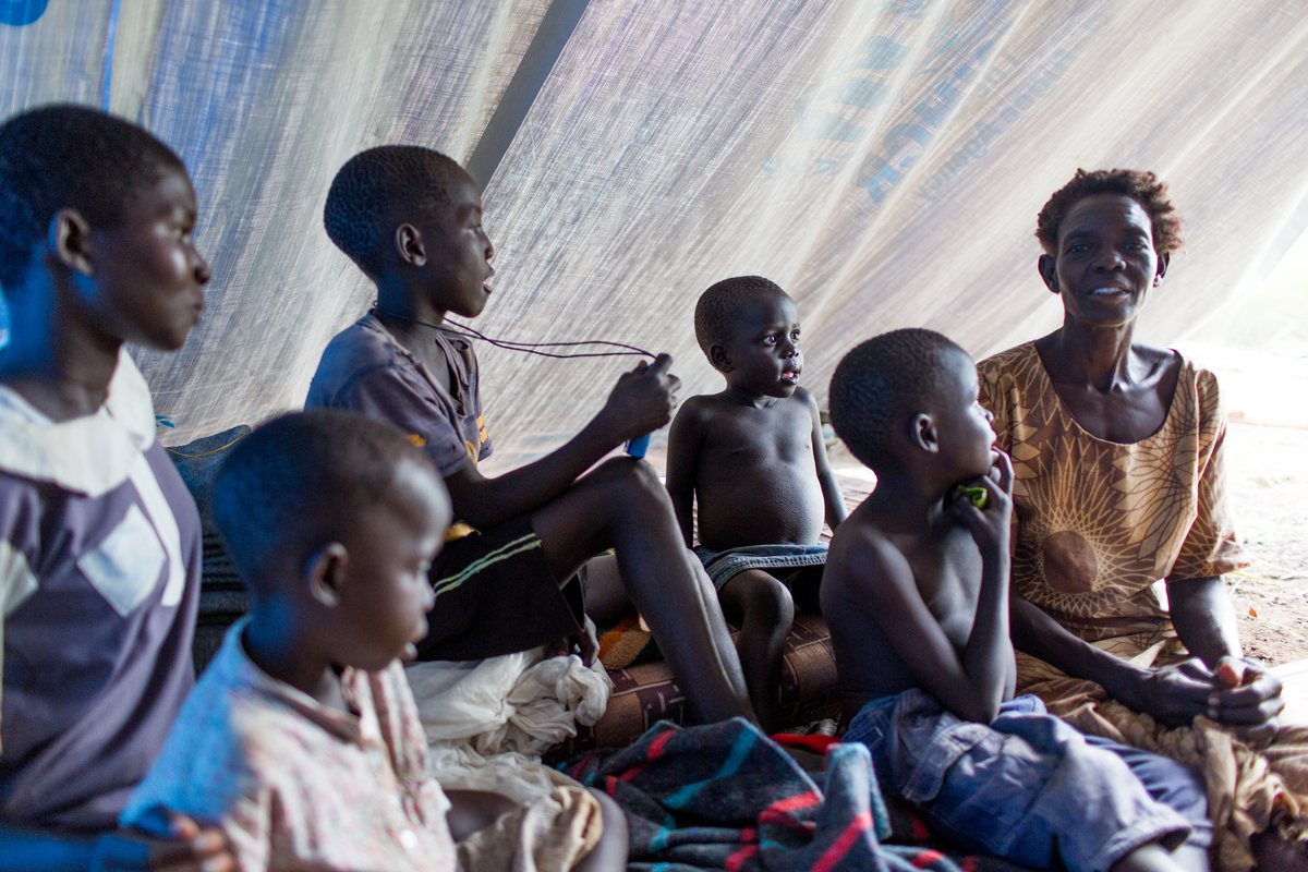 After fleeing violence in South Sudan, a new home in Uganda