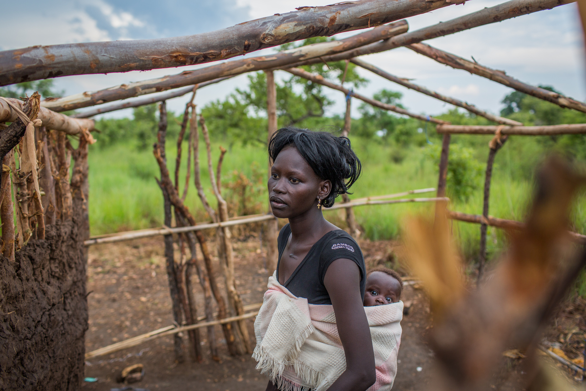 After fleeing violence in South Sudan, a new home in Uganda