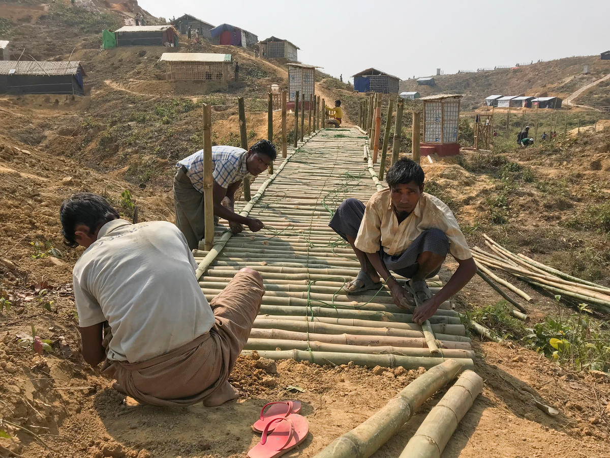 Bangladesh. Racing to avert monsoon catastrophe in Rohingya camp