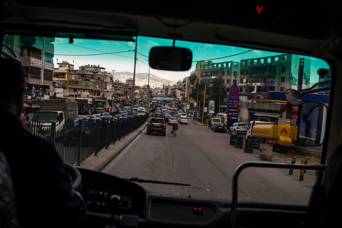 Lebanon. The Fun Bus: fight against child labor