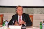 High Commissioner for Refugees António Guterres during his visit to t...