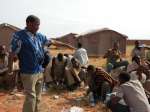 Ethiopian refugees and asylum seekers deported from Bossasso receive a...