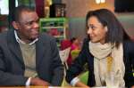 Jean-Louis Kialoungou with his daughter Letitia in Romania, his home s...