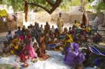 Ismael Bahla fled with his three wives and 13 children from Nigeria to...