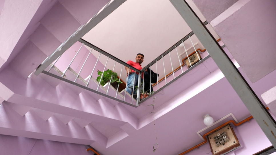 Avant de fuir l'Irak, Ali, 27 ans, était chauffeur de camion. 