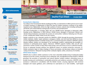Shelter factsheet
