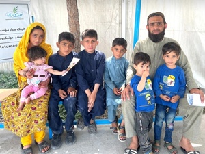 Sayaf, 35, is among the returnees stepping onto Afghan soil for the first time in his life