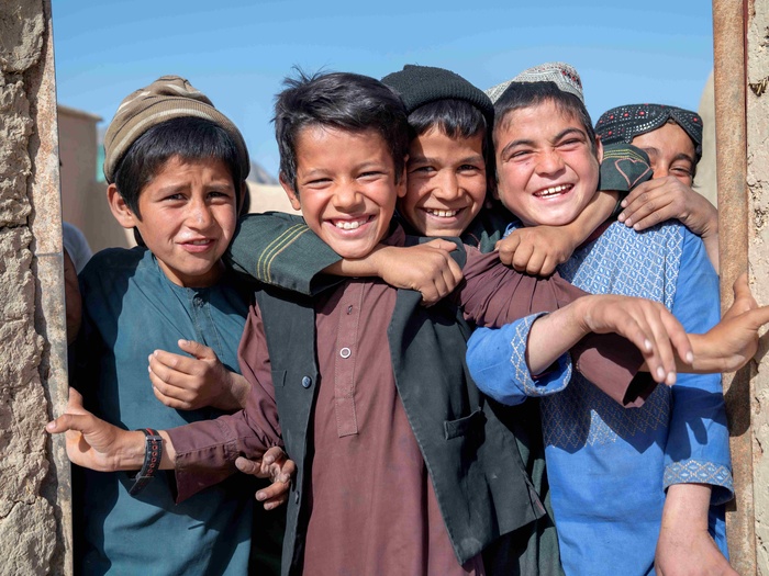 Children in a PARR area