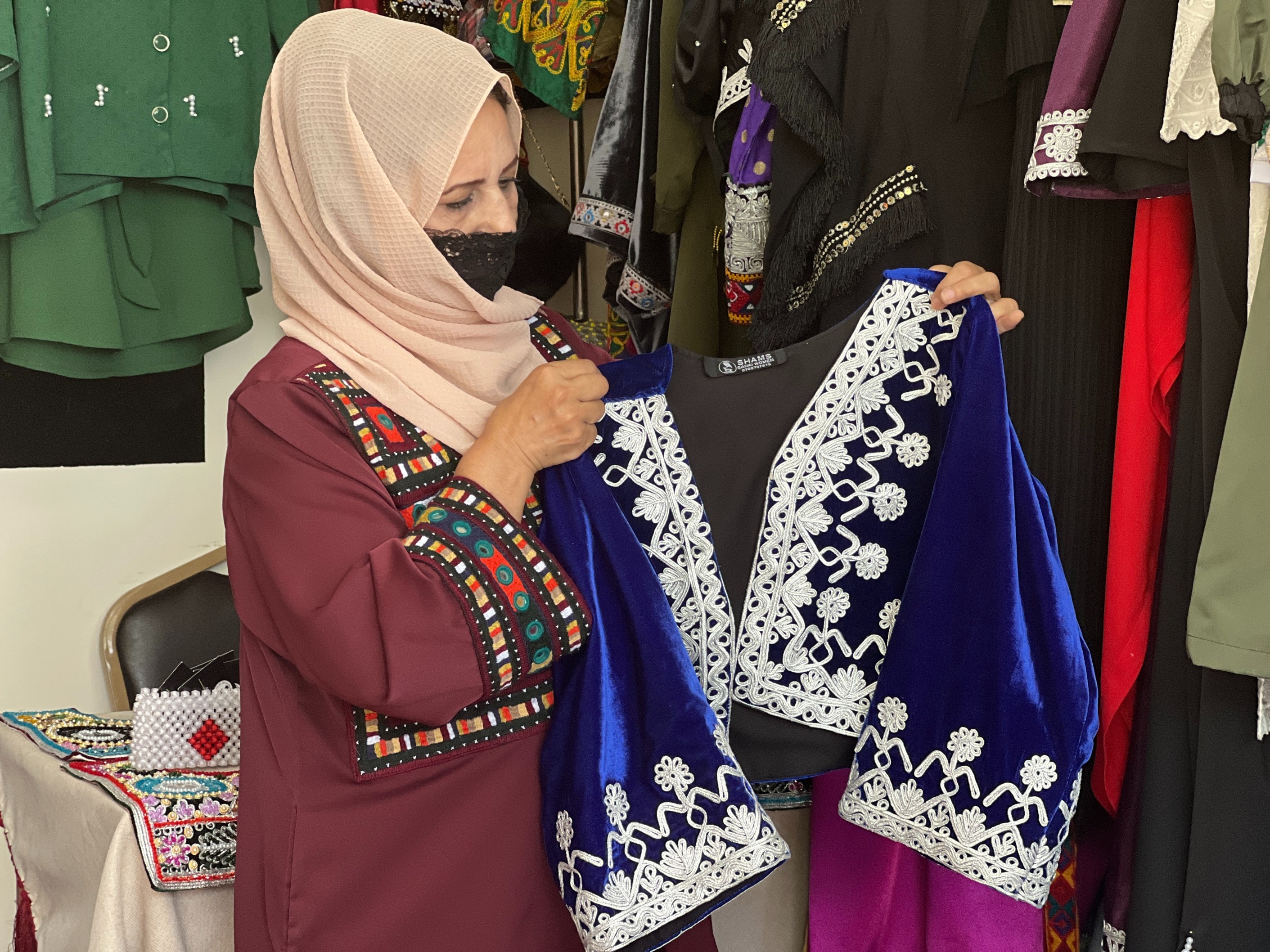 Mariam, 27, a former mathematics teacher and owner of ‘Salma’, a clothing and accessories brand.