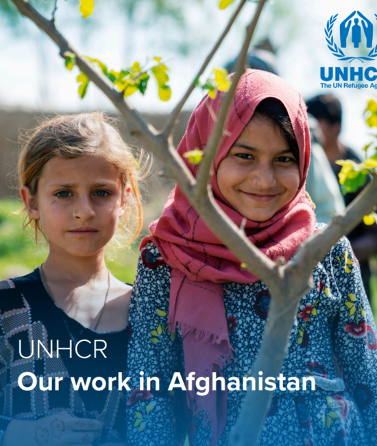Our work in Afghanistan cover photo
