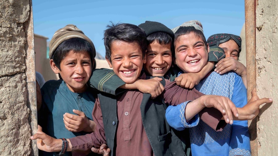 Children in a PARR area