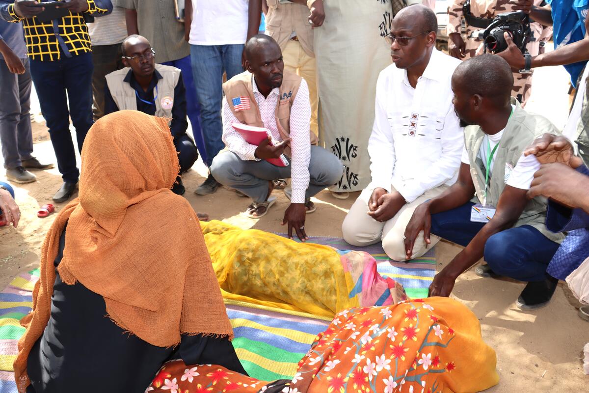 Chad. UNHCR’s Assistant High Commissioner calls for strong international support for Sudanese refugees in neighbouring countries