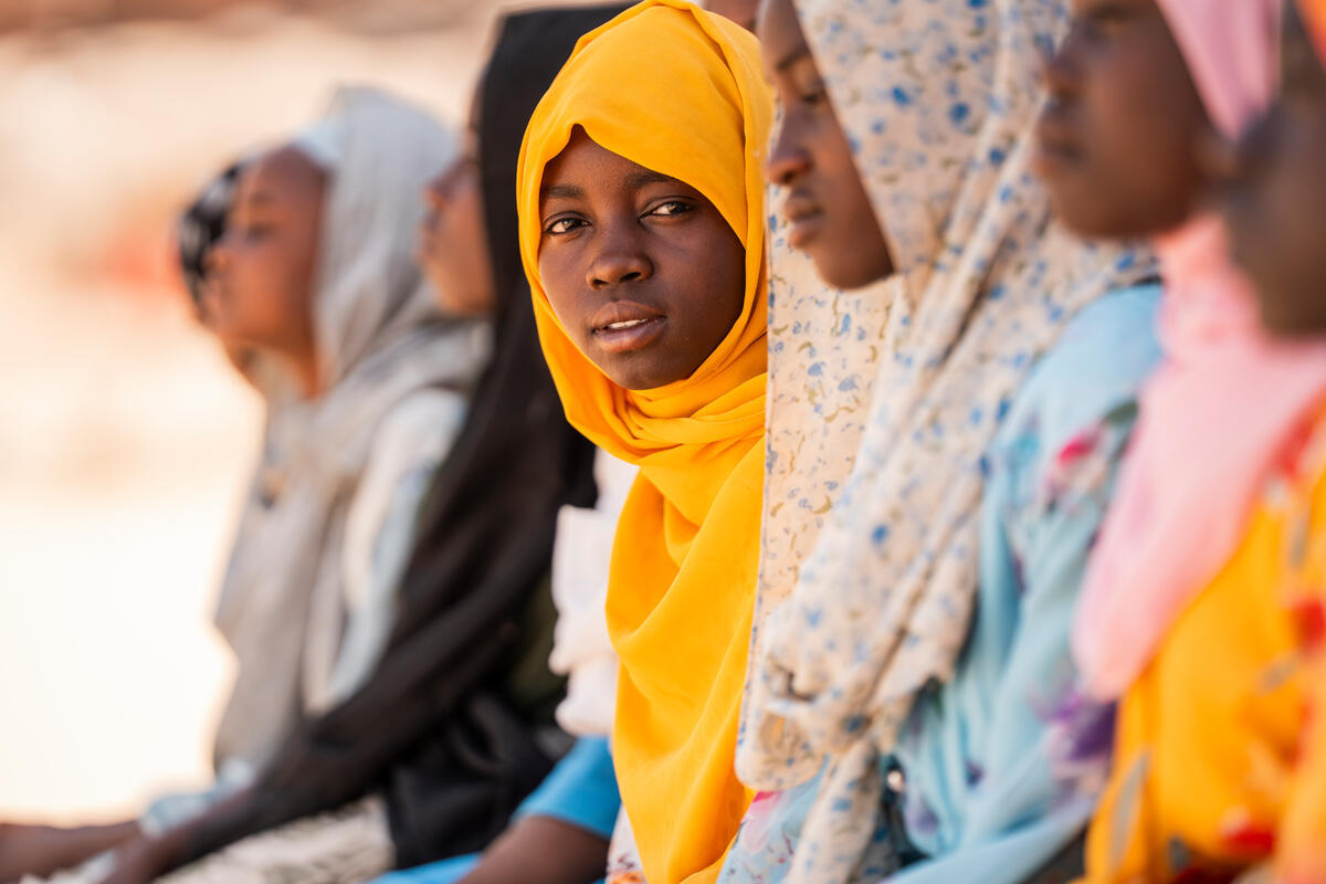 Chad. Thousands of Sudanese refugees continue to flee across border