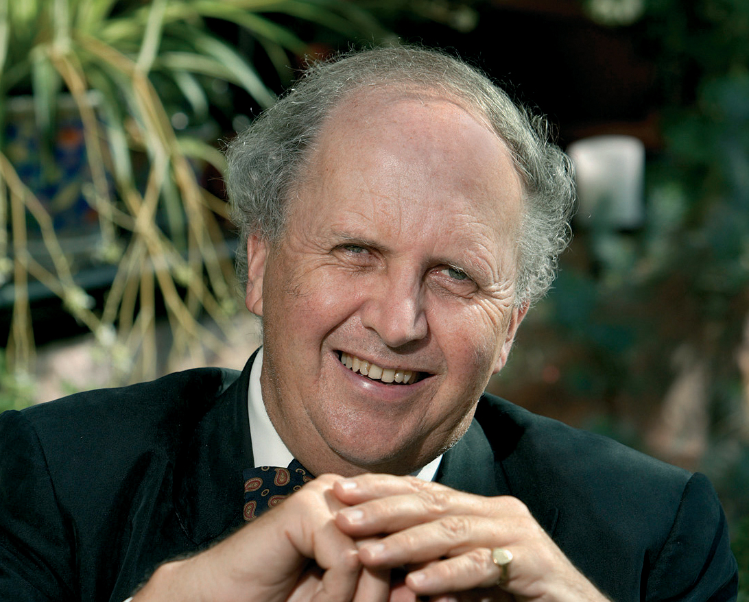 The acclaimed author Alexander McCall Smith