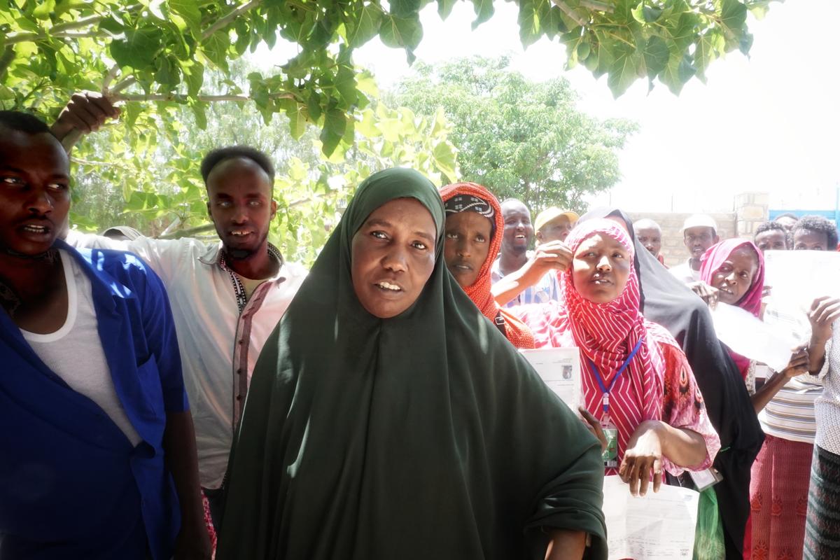 Ethiopia. Somali refugees enjoy CBI interventions