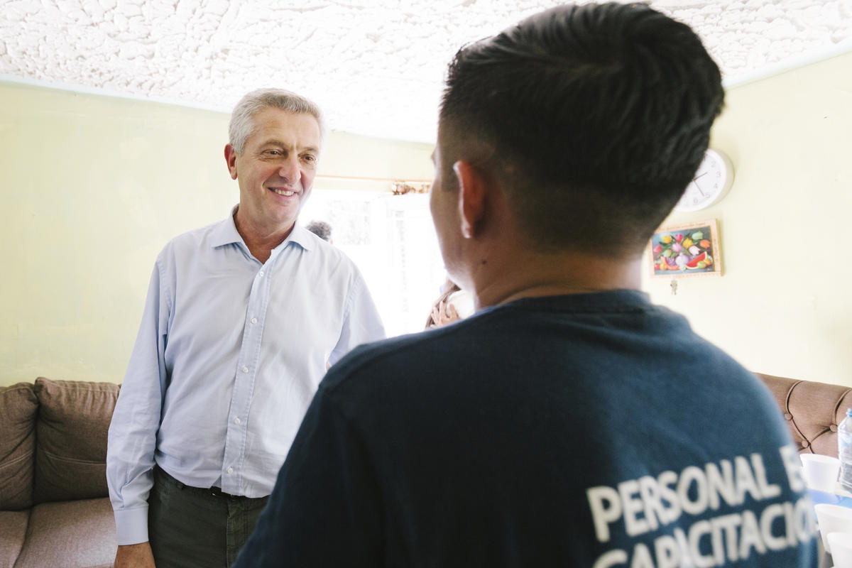 Mexico. UNHCR High Commissioner Filippo Grandi visits Mexico