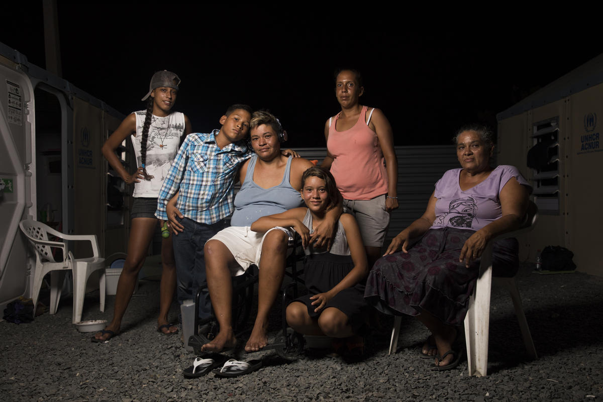 Brazil. Life in Rondon 3 refugee camp