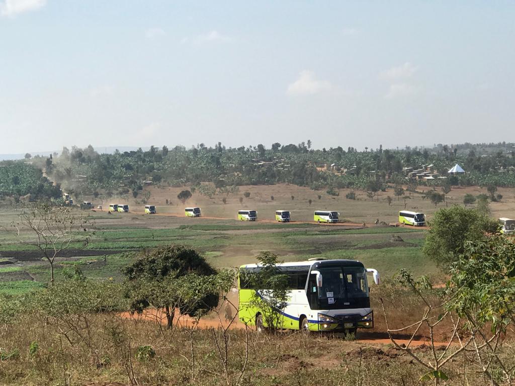 Rwanda, First volrep of Burundian refugees