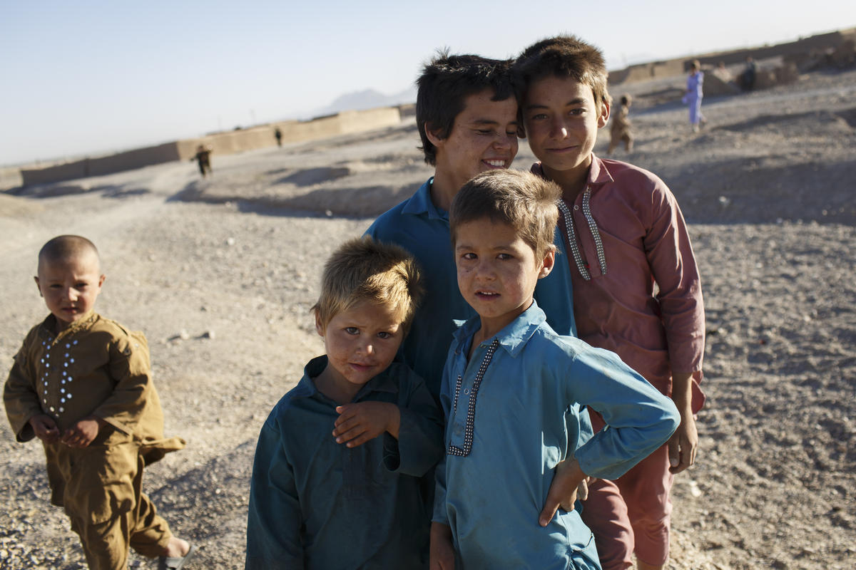 Afghanistan. Internally displaced persons in Herat settlements