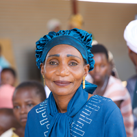 Jeanne at a reception centre in Burundi as she returns home after years living as a refugee in the Democratic Republic of Congo.