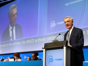 Switzerland. Opening plenary session of the Global Refugee Forum 2023