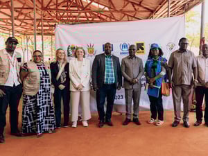 Tanzania. EU Cross Border Project Launch in Nyarugusu Camp