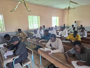Chad. Nearly 5,000 Sudanese refugee students complete their high school exams