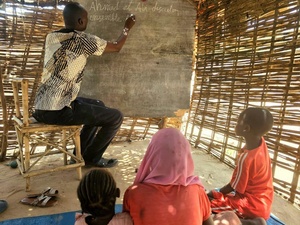 Central African Republic. A Sudanese refugee rebuilds his life to secure his children’s future