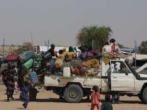 Chad. New influx of Sudanese refugees in Tiné