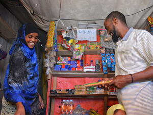 Somalia. Livelihoods training empowers Ethiopian businessman