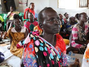 South Sudan. Deputy High Commissioner meets internally displaced