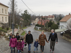 Germany. Asylum seekers living with German citizens