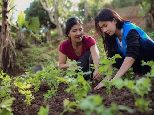 UNHCR Goodwill Ambassador Praya Lundberg visits Umpium Refugee camp, Thailand
