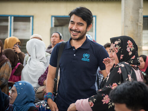 Atom Araullo on mission in the Philippines