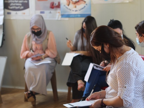 The NGO Lotus Flower organized PSEA Awareness-raising sessions. Iraq.