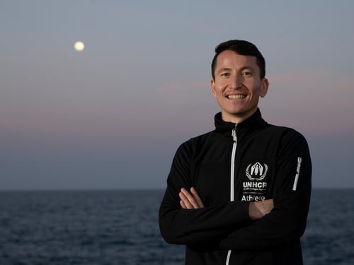 Jordan. Syrian refugee finds business partner and tech success in Amman