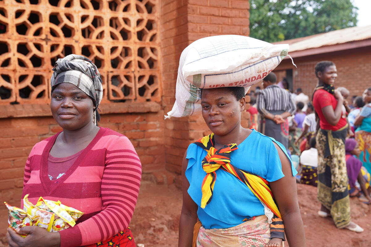 Malawi. Cyclone Freddy victims are facing acute food shortages and living under poor WASH facilities