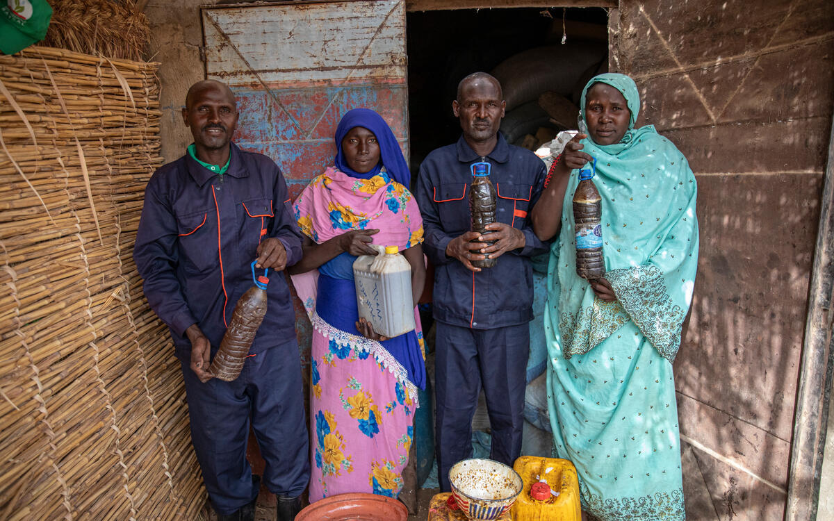 Chad. Beekeeping Blossoms: Empowering Refugees in Kerfi Settlement.