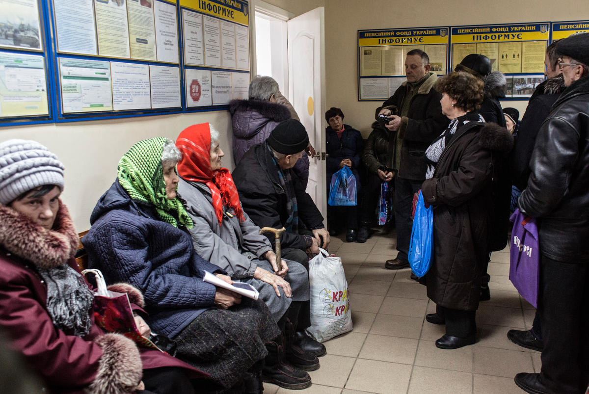 Ukraine. Internally displaced persons