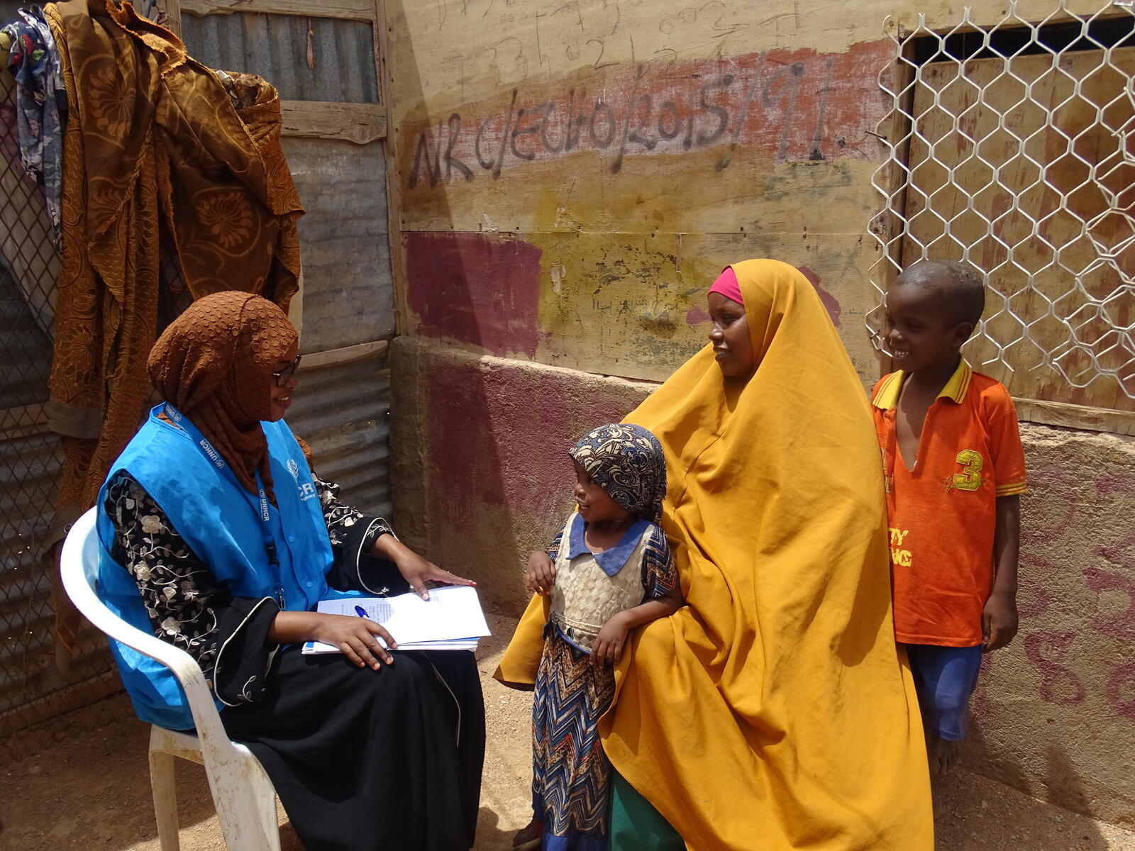 Somalia. Women humanitarians