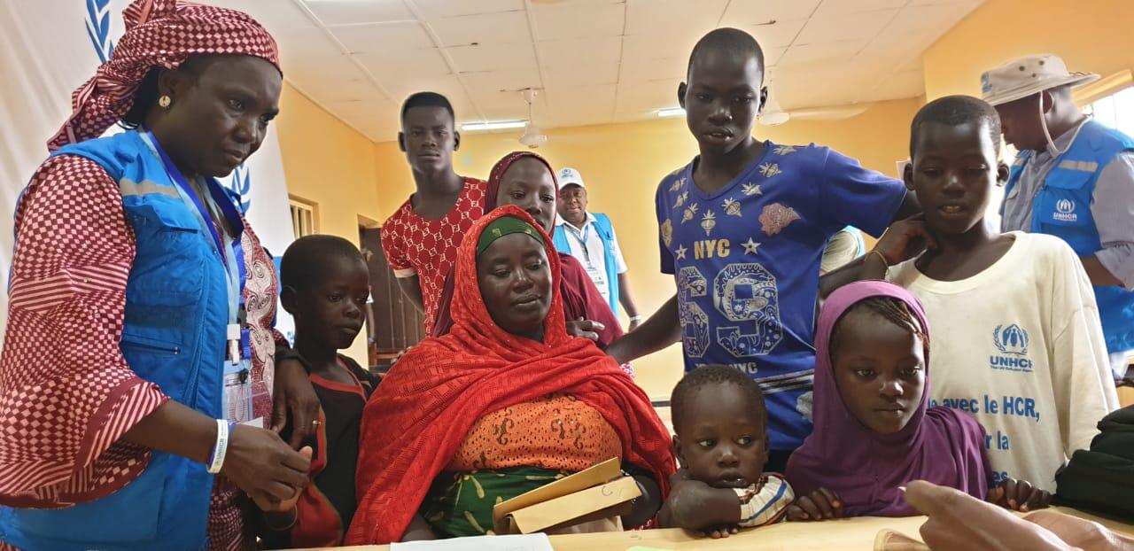 Nigeria. Refugees chose to return home