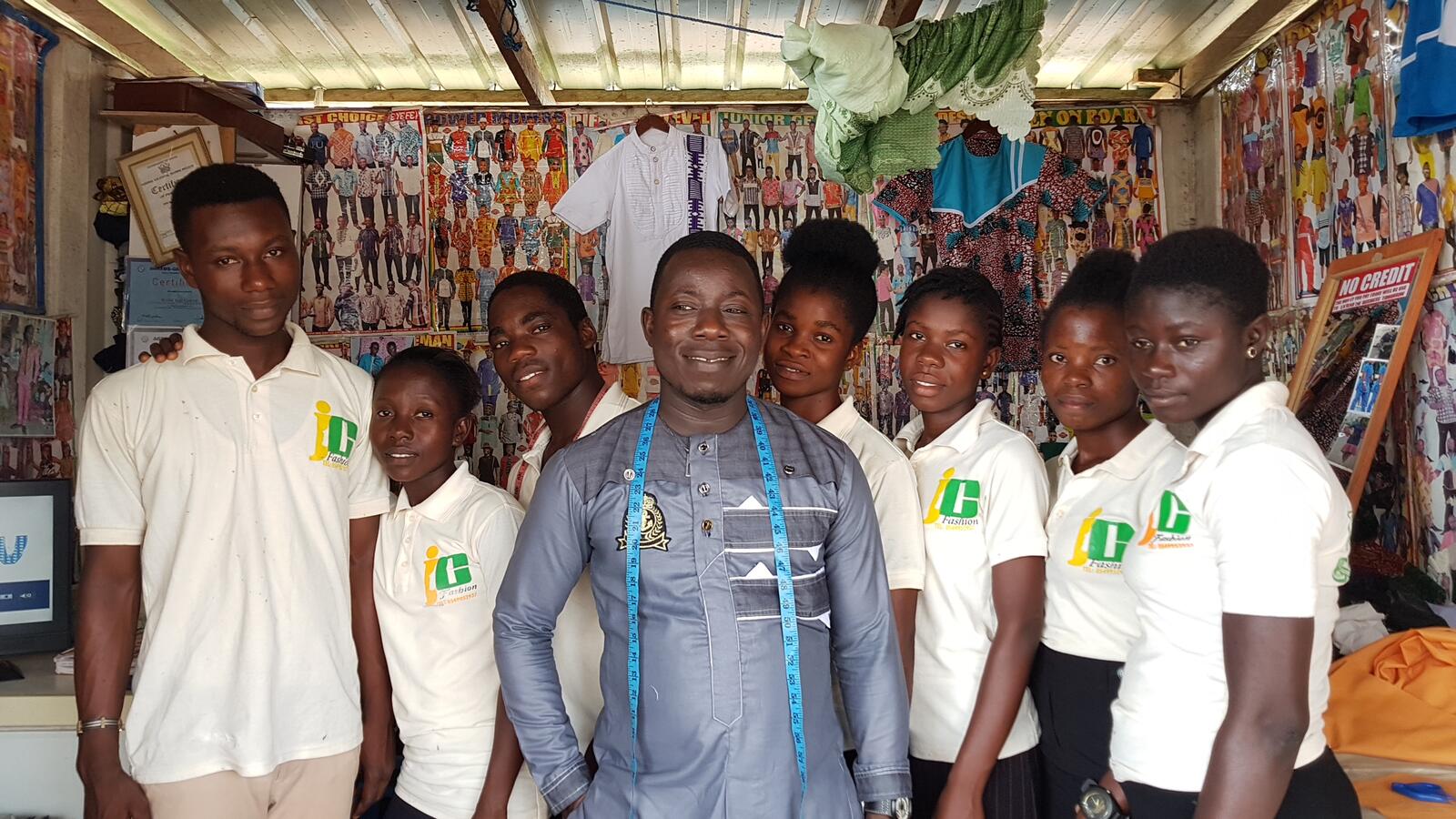 Ghana. Private sector support refugees