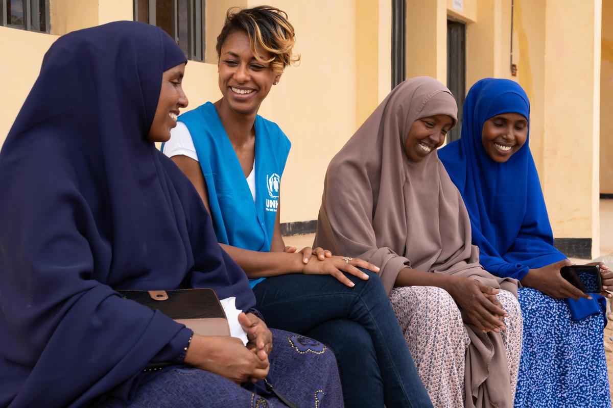 Ethiopia. Betty G at the College of Teacher Education in Dollo Ado