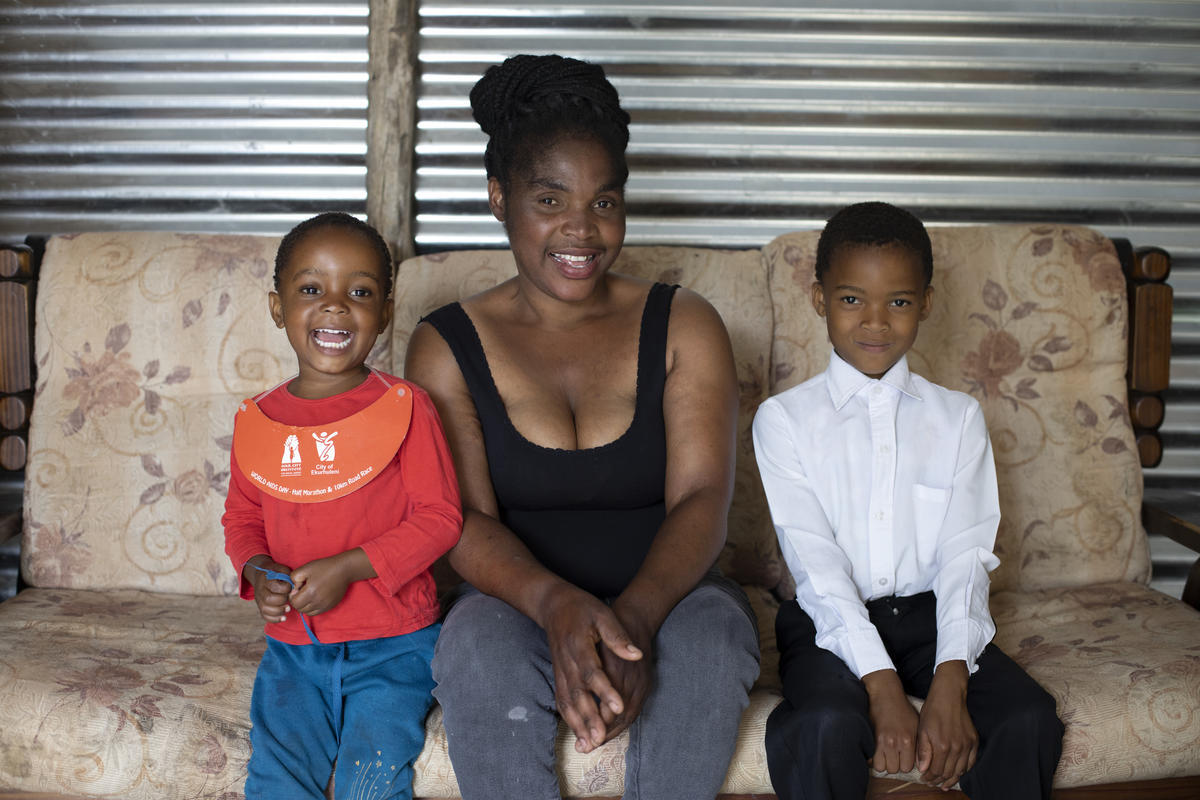 South Africa. Stateless woman's daily struggle