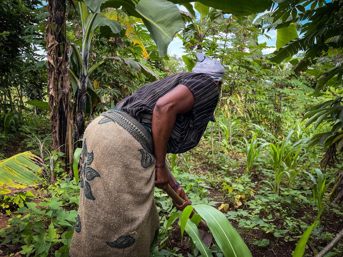 Uganda. Refugee family from DR Congo relocates to Norway