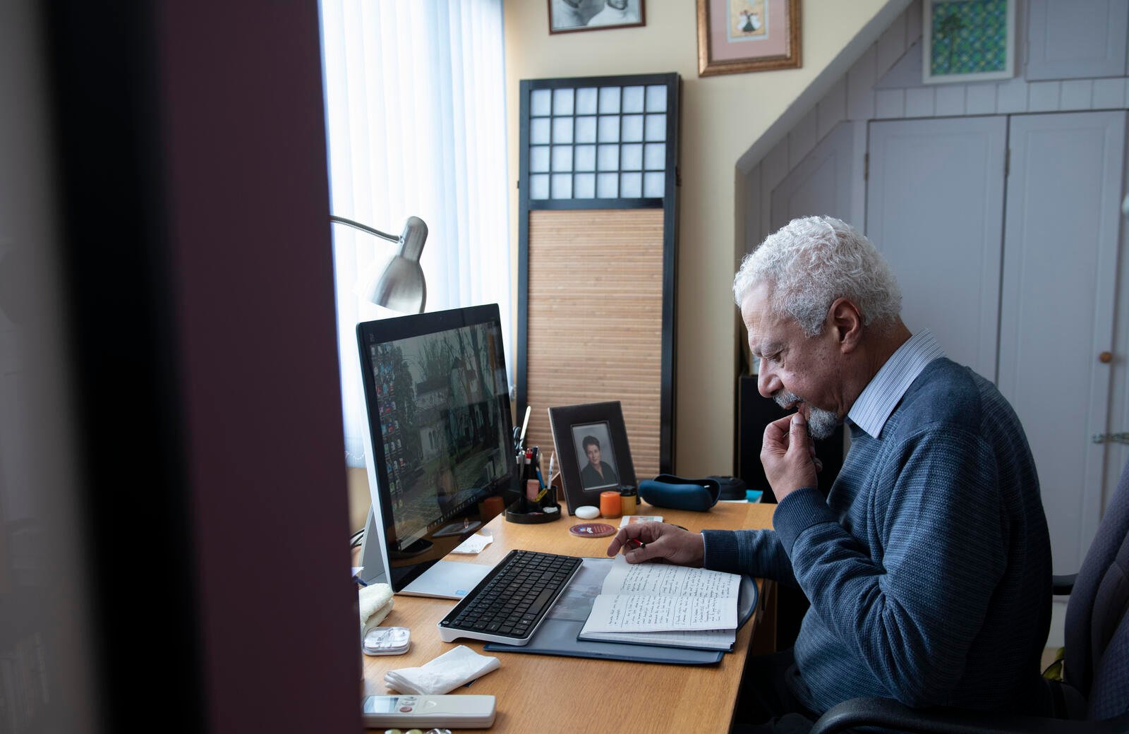 United Kingdom. Nobel laureate overcame isolation and hostility to rise to literary stardom